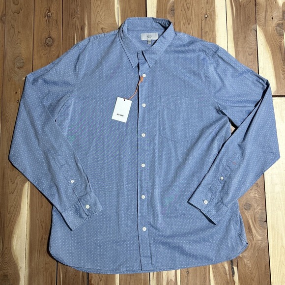 Jack Spade Shirts Nwt Jack Spade Sz Xl Warren Street Ny Blue Polka
